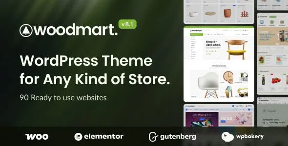 WoodMart – Multipurpose WooCommerce WordPress Theme Download for free